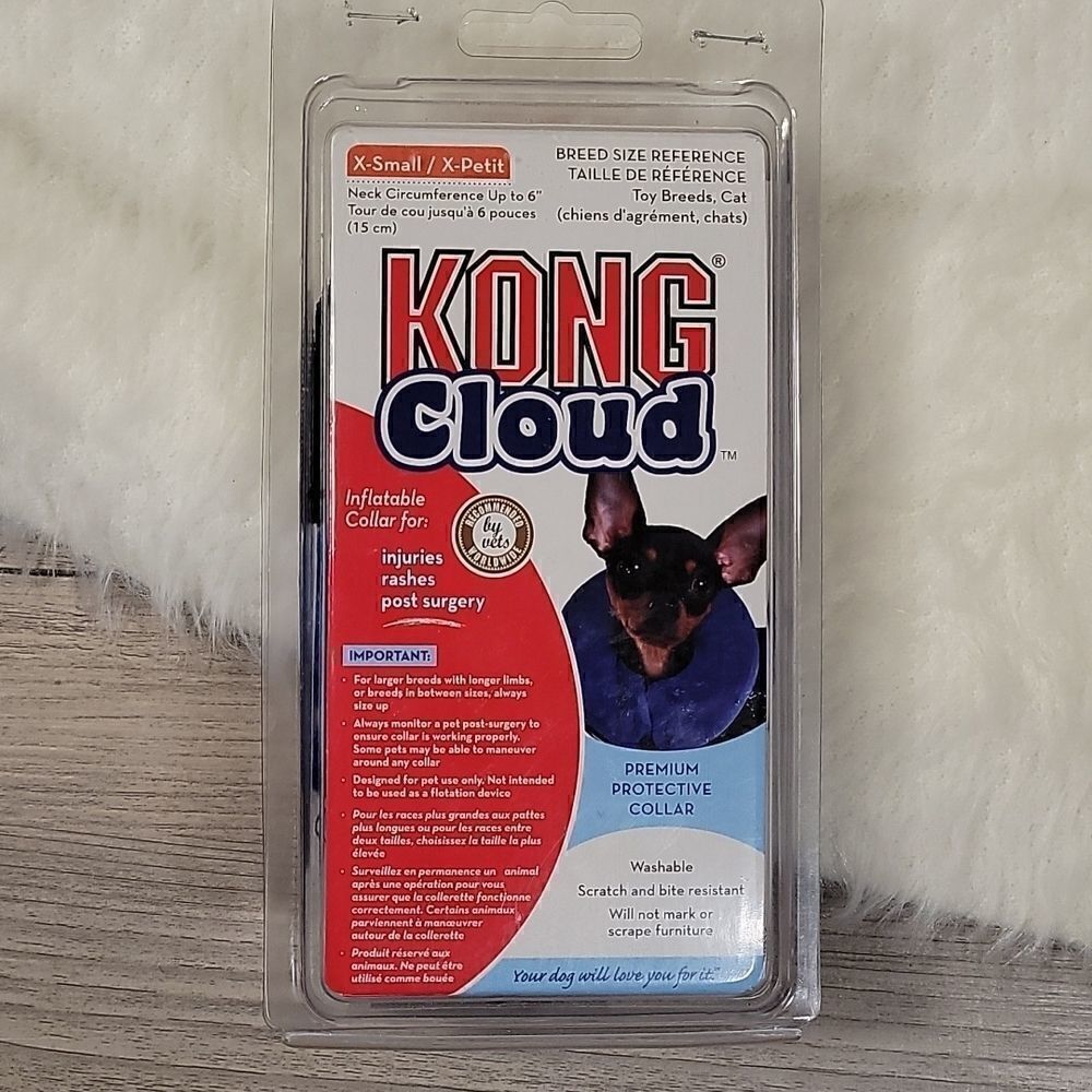 Kong Cloud Inflatable Collar Sz XS